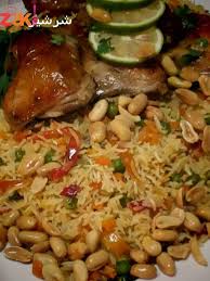 أرز ملون طبق شهي وطيب والعافيه عقلبكم العسل زاكي Arabian Food Lebanon Food Lebanese Recipes