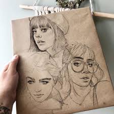Image discovered by michelle dávalos. Pencil Drawing Friends By Florian Erb 9