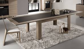 Sejour Topaze Table Rectangulaire Ceramique 2 Allonges Largeur 108 Cm 275 Cm Avec Allo Salle A Manger Contemporaine Plateau Bois Salle A Manger