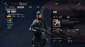 Siege, to unlock your first operator. Rainbow 6 Siege Fbi Operator Guide Ash Thermite Castle Pulse Usgamer