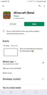 I dont use twitter, this account is just to prevent fake accounts Minecraft Beta Not Working Google Play Community