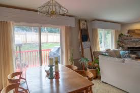 Dining room window treatment ideas inspirational french country window valances breathtaking kitchen window curtains. Diy Shiplap Valances Before And After Living Dining Rooms