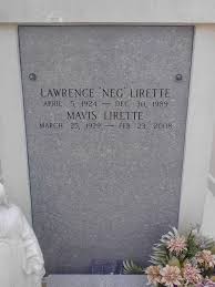 Lawrence Lirette Sr. (1924-1989)