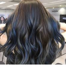 Chestnut Hair Blue Highlights Inspiring Ladies Coloracion De Cabello Ideas De Cabello Tenido Look De Cabello