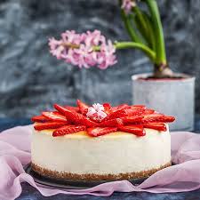 Cremiger Low Carb Erdbeer Cheesecake Rezept Ohne Zucker Cheesecake Rezept Low Carb Rezepte Rezepte