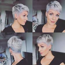 For a small amount of effort you can look great in straight. 20 Trendy Pixie Haircut 2018 Trendy Short Hair Styles Short Grey Hair Super Short Hair