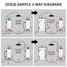 With these diagrams below it will take the guess work out of wiring. Zooz Z Wave Plus S2 On Off Wall Switch Zen26 Ver 3 0 With Simple Di The Smartest House