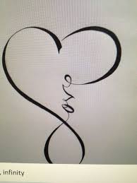 Love Infinity Time Tattoos Open Heart Tattoo Love Tattoos