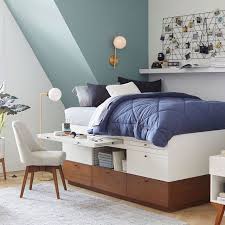 The aspen furniture hyde park queen storage bed is a fresh and modern update for your bedroom. Modern Captain S Bed