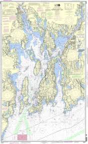 Nautical Chart Of Narragansett Bay