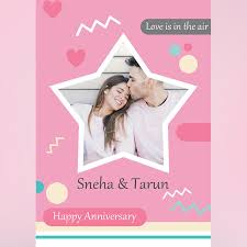 Wish a couple on their anniversary with this beautiful message. Send Custom Couple Anniversary Card Gift Online Rs 99 Floweraura