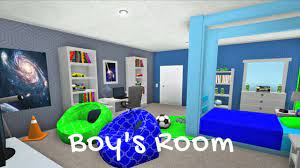 We've rounded up a ton of great roblox bloxburg houses desings that you have four different bedrooms upstairs and an interior balcony that allows you to see the first floor. Roblox Bloxburg Boy S Room Youtube