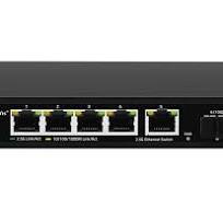 ‫5 منافذ PoE Switch: جيجابت إيثرنت، الطاقة عبر إيثرنت‬‎