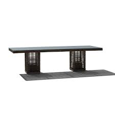 Dining table with bench seats 8. Skyline Castries Rectangle Dining Table Seats 8 Luxury Outdoor Living