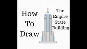 Before starting work on a building, such as the empire state building, you must first poses an understanding of perspective. How To Draw The Empire State Building Step By Step Guide Youtube