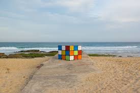 Rubik S Cube At Maroubra Beach Beach Baby Body Burial