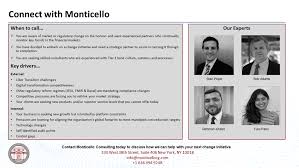 The board and senior management should establish a testing program appropriate for the size, complexity, and risk profile of the organization and its business lines. Monticello Consulting Group Testing Governance