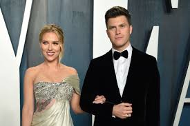 Prior to that, johansson appeared on the ellen degeneres show where she was shown a back photo of her boyfriend with a beard.you can see his humorous reaction to it here: Efkpkorol 4tvm