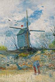 Le Moulin A Poivre V Van Gogh F 349 Jh 1184 Van Gogh Art Vincent Van Gogh Paintings Vincent Van Gogh Art