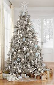 Stunning In Silver Homedecorators Com Holiday2015 Silver Christmas Tree Christmas Tree Themes Beautiful Christmas Trees