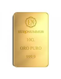 É un processo tutt'altro che semplice ed immediato: Lingotto Oro En Da 10 Grammi In Oro Puro 999 9 Euronummus Spa