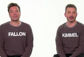 Check spelling or type a new query. Jimmy Fallon On Jimmy Kimmel Live Who Is Who Late Night Crossover Tvline