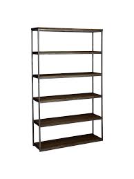 John Lewis Partners Calia Tall Wide Shelving Unit Dark Shelving Unit Bookcase Design Shelves