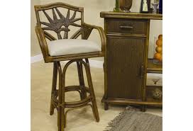 A pair of arm chairs with bow backs,low seats, central carved back splat and apron, flared seat, paw feet please feel free to contact directly by clicking contact dealer on this page. Pelican Reef Havana Palm 24 Inch Swivel Counter Stool Jacksonville Furniture Mart Bar Stool