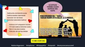 *kasih ibu membawa ke syurga, kasih ayah sepanjang masa*. Page 3 Buletin Kaunseling Ada Apa Dengan Mei Menghargai Dan Dihargai