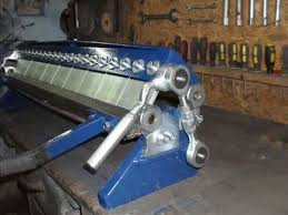 Sheet Metal Bender Brake Youtube Sheet Metal Bender Metal Bender Sheet Metal