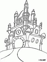 The castle is even bigger than it truly looks like an optical maneuver recognized as a forced perspective. Disney Castle Coloring Page Coloring Home