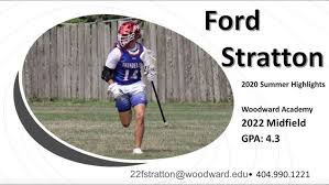 Ford Stratton (2022 Midfield) 2020 Lacrosse Highlights