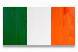 Irish flag colors, history and symbolism of the national flag of ireland. Ireland Wood Flag Patriot Wood
