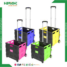 The scout silver utility cart is designed to do the heavy lifting for you. China Personal Shopping Cart Pack And Roll Box Trolley Plastic Folding Crate With Wheels And Handle China Personal Shopping Carts Pack And Roll Trolley Cart