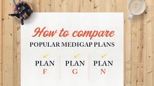 How To Compare Popular Medigap Plans F G And N