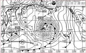 Ocean Weather Services The Use Of The 500 Mb Chart At Sea