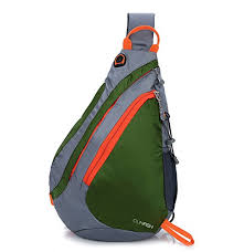Clinfish Sling Backpack Chest Bag Water Resistant Nylon Shoulder Pack Small Outdoor Lightweight Crossbody Daypack For Best Camp Kitchen