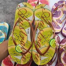 Dép kẹp nữ hình dưa hấu FREESHIP Dép xỏ ngón đi biển, đi chơi, ở nhà cực  cute