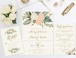 Wedding Invitation Bundle Floral Invite Vintage Wedding Etsy Printable Wedding Invitations Wedding Invitations Small Vintage Wedding Invitations