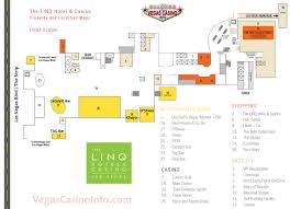 The Linq Casino Property Map And Layout Las Vegas Map Linq Las Vegas Las Vegas