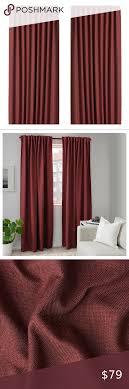 Annakajsa Room Darkening Curtains 1 Pair Thick Curtains Darkening Curtains Room Darkening Curtains