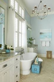 Nautical bathroom decor has become popular with homeowners due to the beach life effect they bring into the bathroom.with the aid of a few tricks of the trade, you can easily get your dream nautical bathroom in your home. Coastal Style Console Table Coastalstyle Beach Bathrooms Bathroom Remodel Designs Beach Bathroom Decor