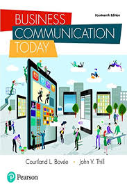 Business Communication Today By Courtland Bovee Pearson Business Communication Good Books Ebook