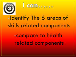 In the weight room this would be lifting low weight with high repetitions. Skill Related Components Of Health