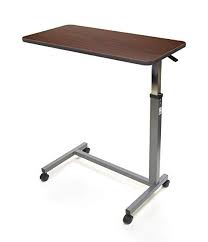 Amazon Com Invacare 6417 Overbed Table With Auto Touch Industrial Scientific Rolling Table Overbed Table Bed Table