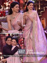 Shop Deepika Floral Print Saree Online At Aimdeals Com Bollywood Designer Sarees Indian Designer Sarees Party Wear Sarees