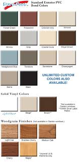 colored and brown vinyl windows window color choices