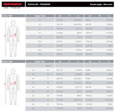 spidi size chart