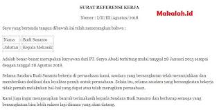 Makalah Id Apakah Anda Tahu Tentang Pengertian Dan Contoh Surat Referensi Kerja Surat Referensi Kerja Merupakan Sebuah Surat Ya Surat Apakah Anda Tahu Tanda