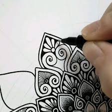 Love Zentangle Ideas Love Zentangle In 2020 Mandala Art Lesson Mandala Design Pattern Mandala Design Art